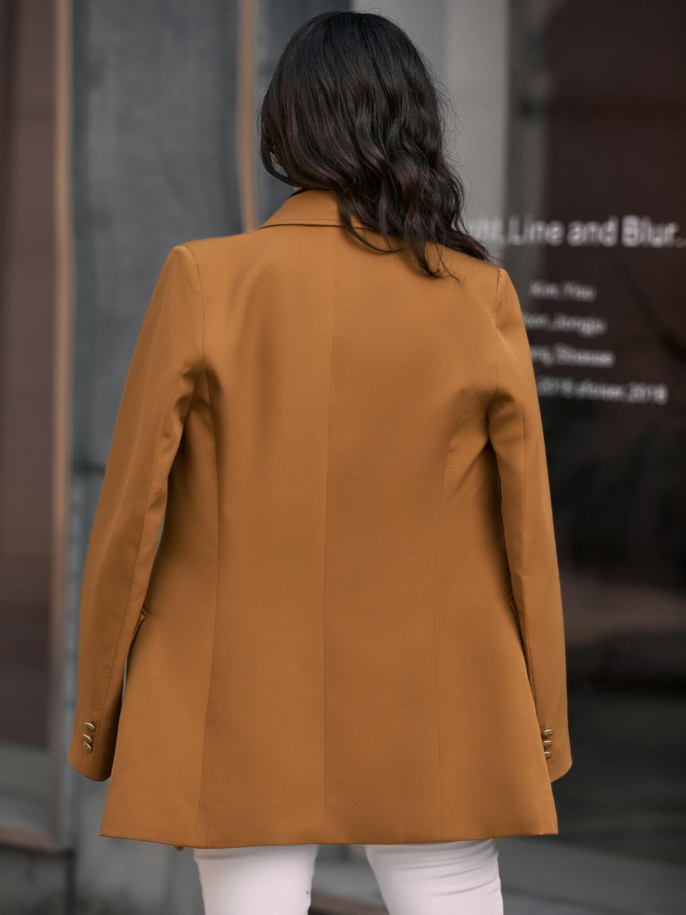 Khaki Blazer Rogéria