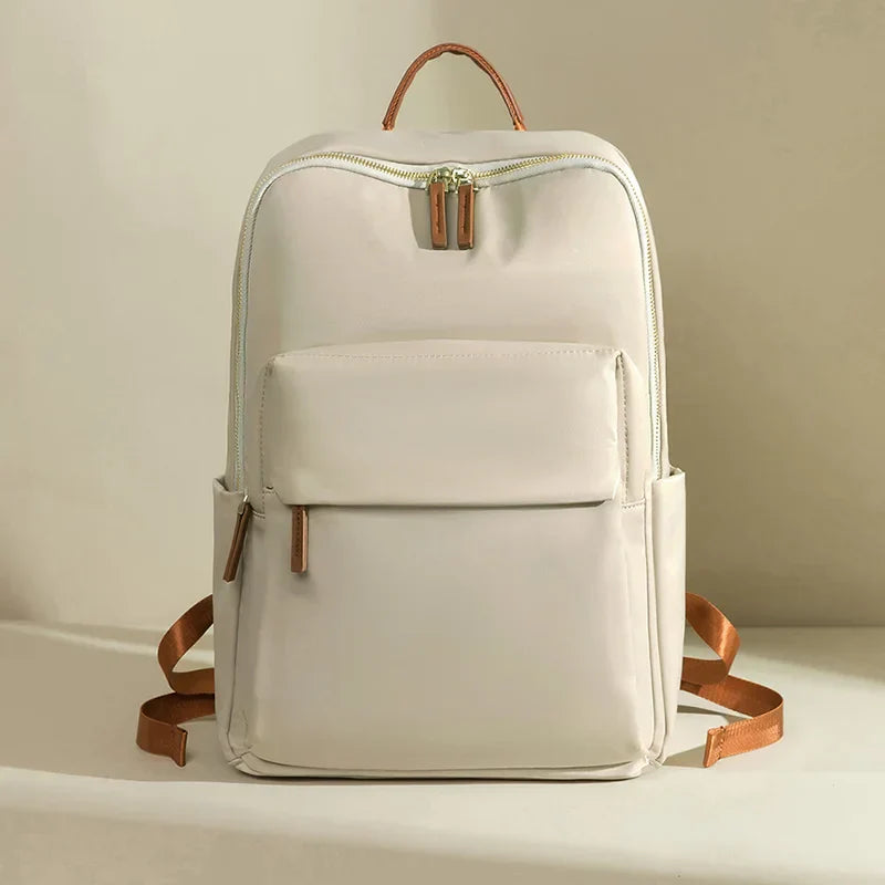 Waterproof Leather Laptop Backpack Roma